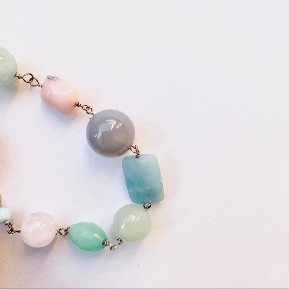 Fading Star Semi Precious Stone Bracelet Handmade